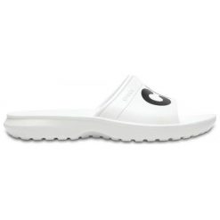 Chodaki męskie: Crocs Klapki męskie Classic Graphic Slide 204465-103 białe r. 41/43