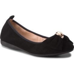 Baleriny LA BALLERINA - 6398-99 Cam Nero. Czarne baleriny damskie zamszowe La Ballerina. W wyprzedaży za 249,00 zł.