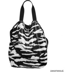 Torebki klasyczne damskie: Dwustronna torba TWIN Zebra