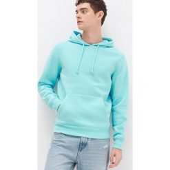 Bluza z kapturem basic - Niebieski. Niebieskie bluzy męskie House, s, bez wzorów, z kapturem, bez rękawów, z kapturem. Za 89,99 zł.