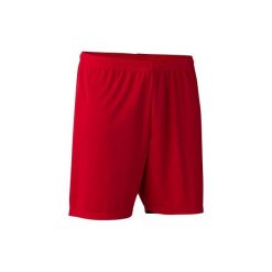 Spodenki F100. Czerwone bermudy męskie KIPSTA. Za 19,99 zł.