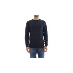 Swetry Premium By Jack jones 12128918 KNIT. Niebieskie swetry męskie Premium By Jack jones, xl, bez wzorów, bez kołnierzyka, bez kaptura. Za 131,70 zł.