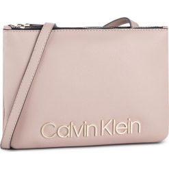 Torebka CALVIN KLEIN - Ck Must Crossover K60K605485 646. Różowe listonoszki damskie Calvin Klein, bez wzorów, ze skóry ekologicznej, bez dodatków. W wyprzedaży za 299,00 zł.