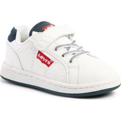Sneakersy LEVI'S - Dylan VADS0010S White 0061. Białe trampki chłopięce Levi's®, na rzepy. W wyprzedaży za 139,00 zł.