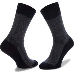 Skarpety Wysokie Unisex JOOP! - Herringbone Sock 900.076 Navy 3000. Niebieskie skarpetki damskie JOOP!, bez wzorów, z bawełny. Za 59,00 zł.