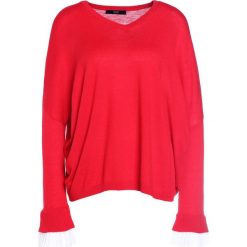 Swetry klasyczne damskie: Steffen Schraut BOCA RATON PLEATED CUFF Sweter cherry