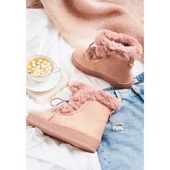 Buty zimowe damskie: Różowe Śniegowce Lovin’ Youu Too Long