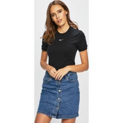 Nike Sportswear - Top. Czarne topy damskie marki Nike Sportswear, s, z elastanu, z okrągłym kołnierzem. Za 119,90 zł.