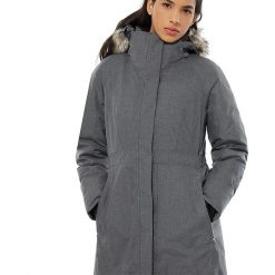 THE NORTH FACE PARKA ARCTIC II > 0A35BQDYY1. Pomarańczowe kurtki damskie The North Face, xl, bez wzorów, z bawełny, bez kaptura. W wyprzedaży za 999,99 zł.