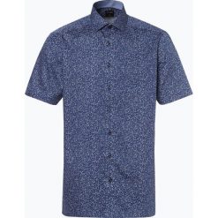 OLYMP Luxor modern Fit - Koszula męska – niewymagająca prasowania, niebieski. Niebieskie koszule męskie OLYMP Luxor modern Fit, m, bez wzorów, eleganckie, z klasycznym kołnierzykiem, bez rękawów. Za 249,95 zł.