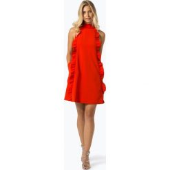Ted Baker - Sukienka damska – Torriya, czerwony. Czerwone sukienki damskie Ted Baker, bez wzorów, z falbankami, bez rękawów. Za 599,95 zł.