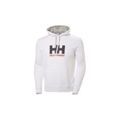 Bluzy Helly Hansen Logo Hoodie 33977-001. Szare bluzy męskie Helly Hansen, s, bez wzorów, bez kołnierzyka, bez rękawów, bez kaptura. Za 219,99 zł.