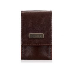 SKÓRZANE MĘSKIE ETUI NA PAPIEROSY SA14 SLIM MAROON. Czerwone etui męskie Solier, ze skóry. Za 34,90 zł.