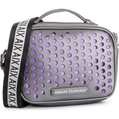 Torebka ARMANI EXCHANGE - 942122 9P163 04348 Grey. Szare listonoszki damskie marki Armani Exchange, na imprezę, bez wzorów, ze skóry ekologicznej, bez dodatków. Za 489,00 zł.