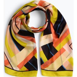 Marc Cain Collections - Damski jedwabny szalik, czerwony. Czerwone szaliki damskie Marc Cain Collections, bez wzorów, z jedwabiu. Za 349,95 zł.