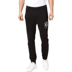 Armani Exchange Spodnie dresowe Czarny. Czarne spodnie męskie Armani Exchange, xxl, bez wzorów, z bawełny. Za 473,95 zł.