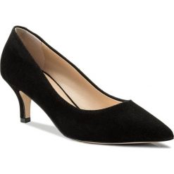Półbuty EVA MINGE - Oviedo 3B 18SF1372296ES 801. Czarne creepersy damskie Eva Minge, z materiału, eleganckie, na obcasie. W wyprzedaży za 239,00 zł.