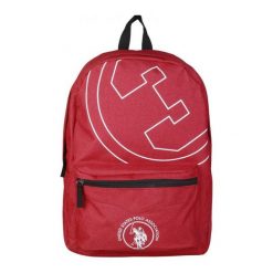 U.S. POLO ASSN. plecak unisex czerwony. Czerwone plecaki damskie U.S. Polo Assn., bez wzorów. Za 166,00 zł.