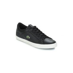 Buty Lacoste LEROND 418 1. Czarne trampki męskie marki Lacoste, bez wzorów, bez zapięcia. Za 335,20 zł.