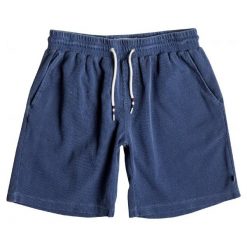 Quiksilver Spodenki Arcadia Zee Short M Estate Blue L. Niebieskie spodenki sportowe męskie Quiksilver, z bawełny, sportowe. W wyprzedaży za 119,00 zł.