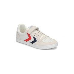 Buty Dziecko Hummel SLIMMER STADIL LEATHER LOW JR. Trampki chłopięce Hummel, bez wzorów, bez zapięcia. Za 249,00 zł.
