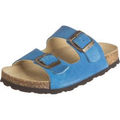 Buty dziecięce: Skórzane klapki w kolorze niebieskim