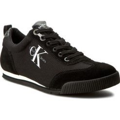 Sneakersy CALVIN KLEIN JEANS - Wyatt S0416 Black. Czarne sneakersy męskie marki Calvin Klein Jeans, bez zapięcia. W wyprzedaży za 319,00 zł.