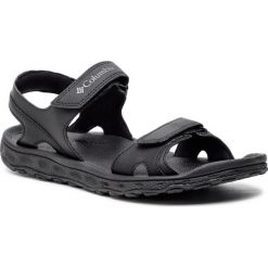 Sandały COLUMBIA - Buxton 2 Strap BM4692 Black/Charcoal 010. Czarne sandały męskie Columbia, ze skóry ekologicznej, bez zapięcia. W wyprzedaży za 169,00 zł.