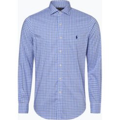 Polo Ralph Lauren - Koszula męska – Custom Fit, niebieski. Niebieskie koszule męskie Polo Ralph Lauren, s, bez wzorów, z bawełny, eleganckie, polo, bez rękawów. Za 529,95 zł.