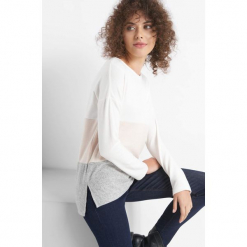 Lekki sweter w pasy. Brązowe swetry oversize damskie marki Orsay, xs, z dzianiny. Za 49,99 zł.