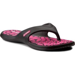 Japonki RIDER - Island VIII Fem 81905 Black/Pink 22883. Czarne klapki damskie Rider, bez wzorów, z tworzywa sztucznego, bez obcasa. W wyprzedaży za 69,00 zł.