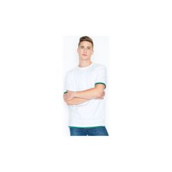 T-shirty z krótkim rękawem Visent -. Białe t-shirty męskie VISENT, s, bez wzorów, bez kołnierzyka, krótkie. Za 89,00 zł.