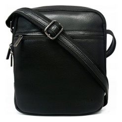 TORBA MĘSKA SKÓRZANA LISTONOSZKA CZARNA SKÓRA NATURALNA. Czarne torby męskie skórzane ALWAYS WILD, w paski, ze skóry, eleganckie, na ramię. Za 139,90 zł.