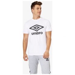 Umbro Koszulka Ss Fw Large Logo Cotton , biały, rozmiar L. Białe koszulki męskie Umbro, m, bez wzorów, z tkaniny, klasyczne, z klasycznym kołnierzykiem, z krótkim rękawem, krótkie. W wyprzedaży za 59,99 zł.