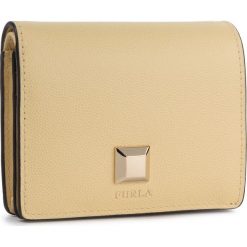 Mały Portfel Damski FURLA - Mimi' 1046704 P PBN8 Q26 Giallo h. Żółte portfele damskie Furla, bez wzorów, ze skóry. Za 519,00 zł.