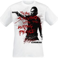 T-shirty męskie: The Walking Dead Rick Grimes - Wrong People T-Shirt biały