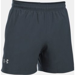 Under Armour Spodenki męskie UA LAUNCH SW 5'' SHORT grafitowe r. M (1289312-008). Szare spodenki sportowe męskie marki Under Armour, l, z dzianiny, z kapturem. Za 92,00 zł.