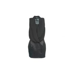 Sukienki krótkie LPB Woman PERETEL. Czarne sukienki hiszpanki LPB WOMAN, l, z krótkim rękawem, mini. Za 209,30 zł.