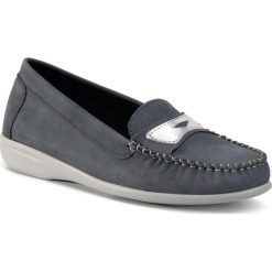 Mokasyny GO SOFT - EST-4837-01 Cobalt Blue. Niebieskie mokasyny damskie GO SOFT, bez wzorów, ze skóry, bez obcasa, bez zapięcia. Za 159,99 zł.
