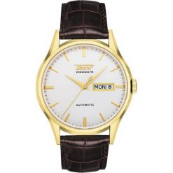 RABAT ZEGAREK TISSOT VISODATE AUTOMATIC T019.430.36.031.01. Białe zegarki męskie TISSOT, ze stali. W wyprzedaży za 2085,60 zł.