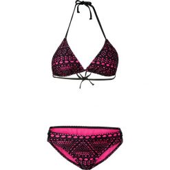 Bez Kategorii: Bikini z trójkątnymi miseczkami bonprix czarno-różowy