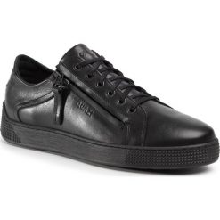 Sneakersy QUAZI - QZ-59-04-000565 101. Czarne sneakersy męskie QUAZI, na co dzień, bez wzorów, ze skóry, bez zapięcia. Za 339,00 zł.