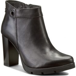 Buty zimowe damskie: Botki QUAZI – MARINA-04 Czarny