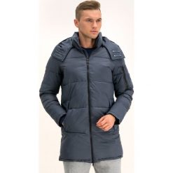 Kurtka puchowa EA7 Emporio Armani 6GPK01 PNR4Z 1539. Szare kurtki męskie EA7 Emporio Armani, m, bez wzorów, z puchu, bez kaptura. W wyprzedaży za 649,00 zł.
