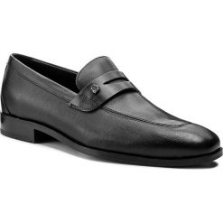 Półbuty KARL LAGERFELD - KL12310 Black Lthr. Czarne buty wizytowe męskie marki KARL LAGERFELD, ze skóry. W wyprzedaży za 589,00 zł.
