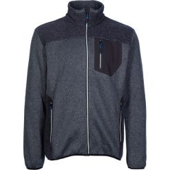 Kurtka polarowa w kolorze granatowym. Niebieskie bluzy męskie s, z dzianiny. W wyprzedaży za 129,95 zł.