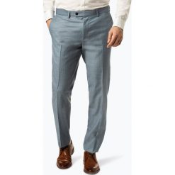 Andrew James New York - Męskie spodnie od garnituru modułowego, niebieski. Niebieskie spodnie męskie Andrew James New York, do pracy, s, bez wzorów, eleganckie. Za 399,95 zł.