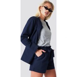Bermudy damskie: Rut&Circle Szorty w paski Firo – Blue,Navy
