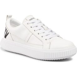 Sneakersy BIKKEMBERGS - Cherry B4BKW0034 White. Białe półbuty damskie Bikkembergs, ze skóry. W wyprzedaży za 519,00 zł.