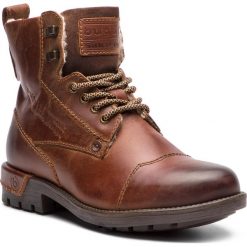Kozaki BUGATTI - 321-62150-2200-6000 Brown. Brązowe buty zimowe męskie marki Bugatti, ze skóry. W wyprzedaży za 309,00 zł.
